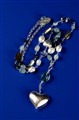 Halsband silverhjärta länkat pärlor.jpg